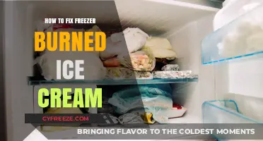 Reviving Your Frozen Treat: How to Fix Freezer Burned Ice Cream
