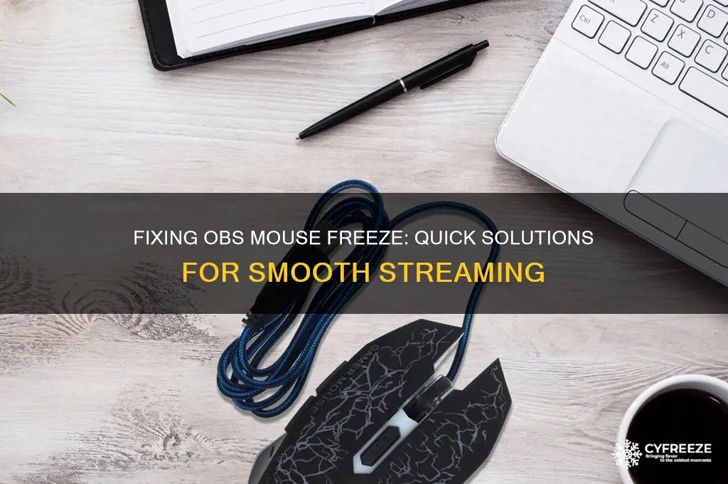 how to fix freezing mouse using obs