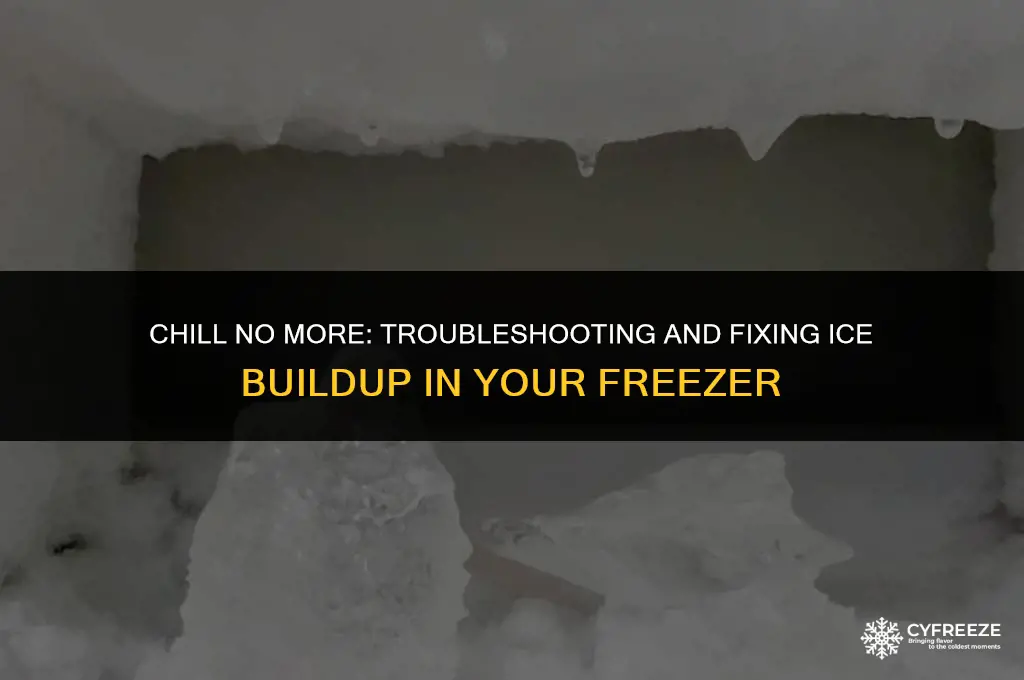 how to fix ice in bottom of freezer