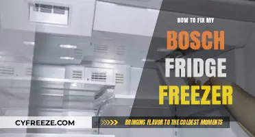 Troubleshooting Your Bosch Fridge Freezer: A Step-by-Step Guide