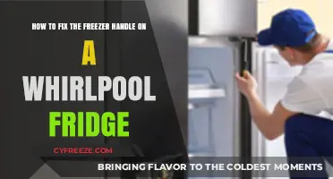 DIY Guide: Repairing Your Whirlpool Fridge Freezer Handle