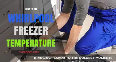 Quick Fixes for Whirlpool Freezer Temperature Issues: A Step-by-Step Guide