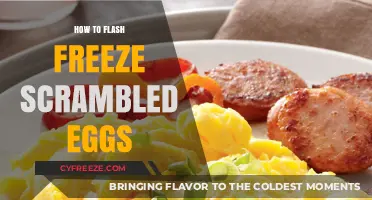 Quick & Easy: The Ultimate Guide to Flash Freezing Scrambled Eggs