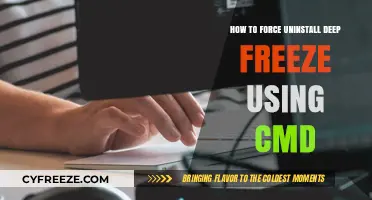 Force Uninstall Deep Freeze via Command Prompt: Step-by-Step Guide