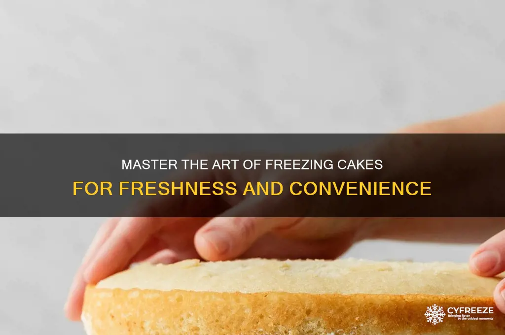 how to freeze a cake for later use
