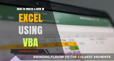 Master Excel VBA: Freeze Rows Effortlessly with Simple Code