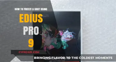 Mastering Shot Freezing in Edius Pro 9: A Step-by-Step Guide
