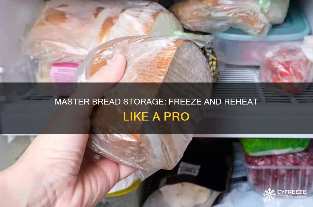 how to freeze and use bread