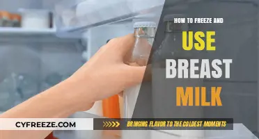 Mastering Breast Milk Storage: A Guide to Freezing and Using Safely