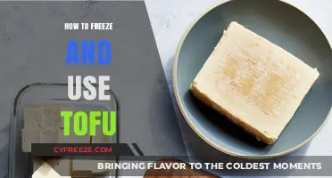 Mastering Tofu: Freezing Techniques and Creative Usage Ideas