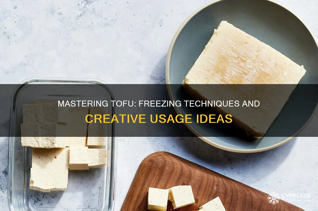 how to freeze and use tofu