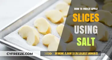 Freeze Apple Slices Perfectly: Simple Salt Method for Longevity