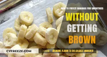 Prevent Browning: Easy Tips for Freezing Bananas for Smoothies