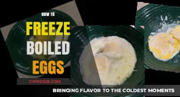 Master the Art: Freezing Boiled Eggs for Easy Meal Prep