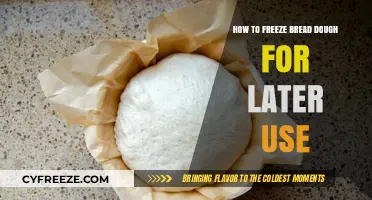 Mastering Dough Storage: How to Freeze Bread Dough for Later Use