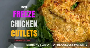 Mastering the Art of Freezing Chicken Cutlets: A Step-by-Step Guide