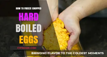 Preserve Perfection: Freezing Chopped Hard-Boiled Eggs Made Easy