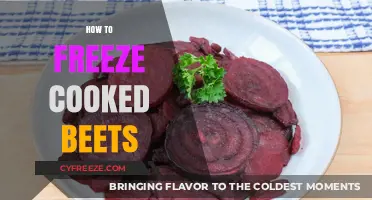 Preserving Perfection: A Simple Guide to Freezing Cooked Beets