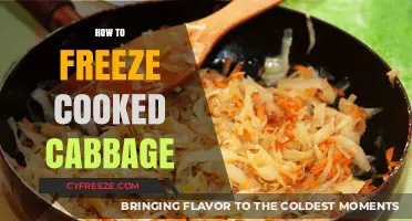 Preserve Your Cabbage: A Simple Guide to Freezing Cooked Cabbage
