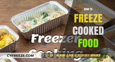 Mastering the Art of Freezing Cooked Food: A Comprehensive Guide