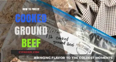 Mastering the Art of Freezing Cooked Ground Beef: A Step-by-Step Guide