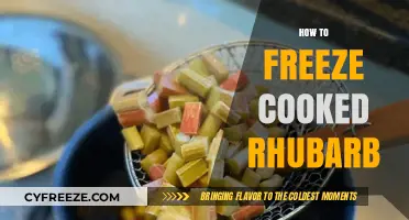 Preserve the Flavor: A Guide to Freezing Cooked Rhubarb