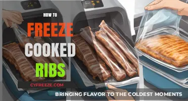 Mastering the Art of Freezing Cooked Ribs for Perfect Preservation