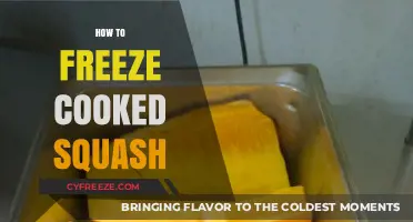 Preserve the Flavor: A Guide to Freezing Cooked Squash