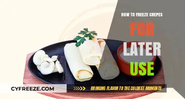 Mastering Crepe Storage: A Guide to Freezing Crepes for Later