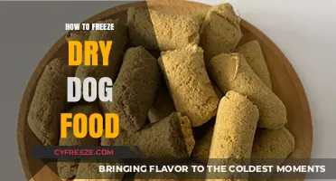 Preserving Your Pup's Nutrition: A Guide to Freeze Drying Dog Food