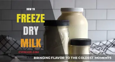 Preserving Nutrition: The Ultimate Guide to Freeze-Drying Milk