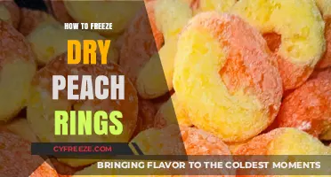 Preserving Summer's Sweetness: The Ultimate Guide to Freeze-Drying Peach Rings