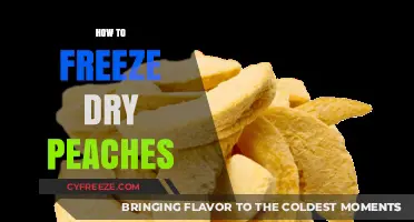 Peachy Preservation: A Simple Guide to Freeze-Drying Peaches at Home