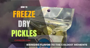 The Ultimate Guide to Freeze-Drying Pickles: A Step-by-Step Process