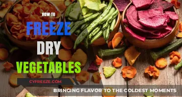 Preserving Nature's Bounty: A Guide to Freeze-Drying Vegetables