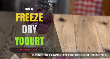 The Ultimate Guide to Freeze-Drying Yogurt: Tips and Tricks
