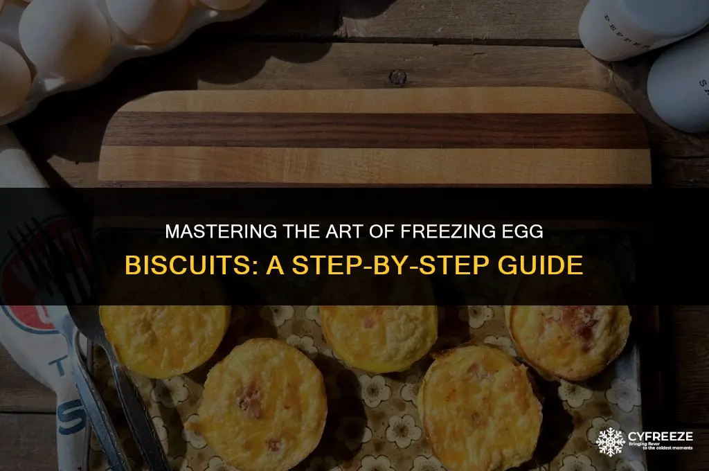 how to freeze egg biscuits