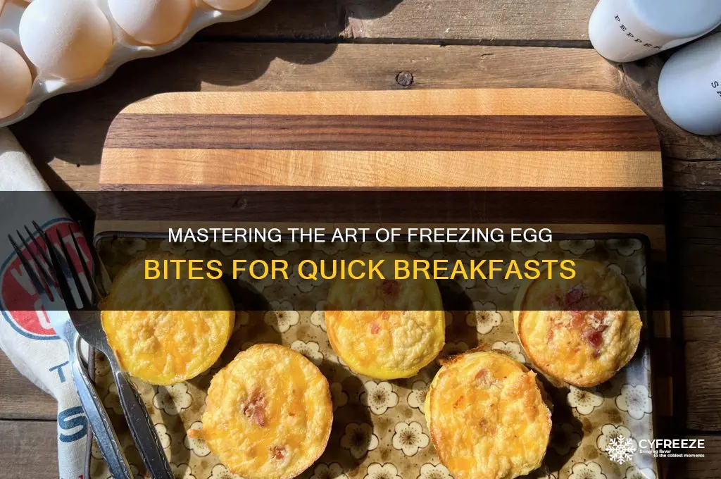 how to freeze egg bites