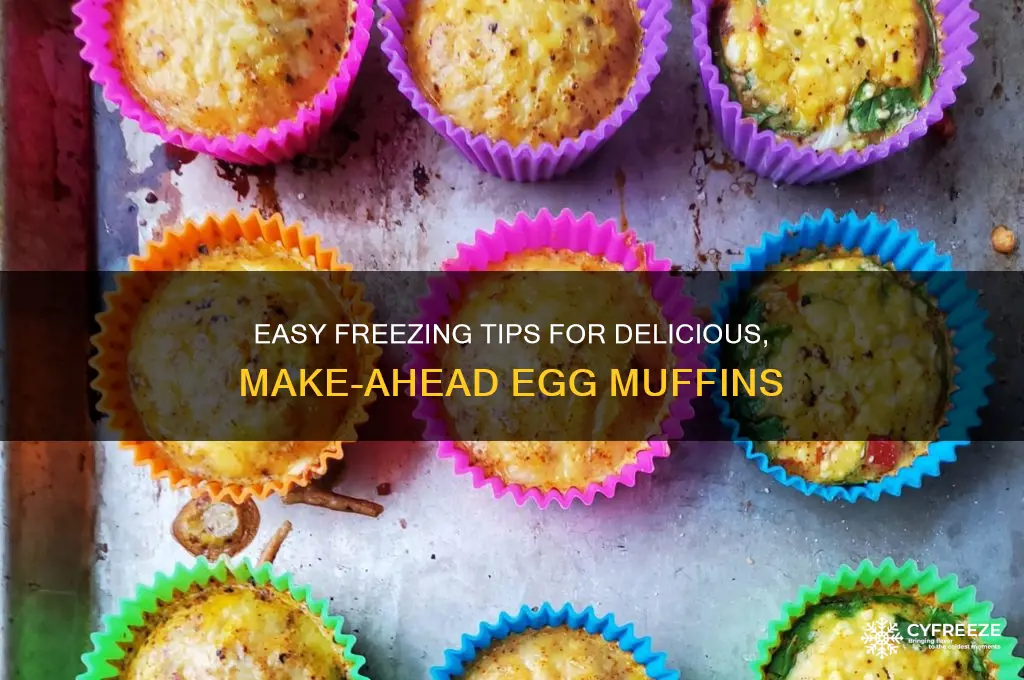how to freeze egg muffins