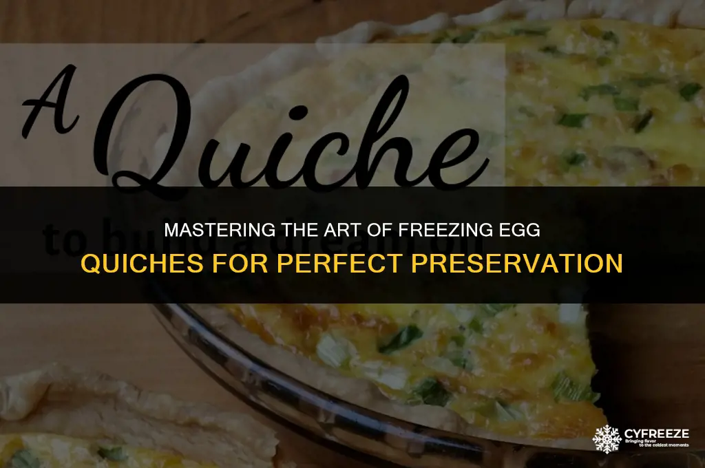 how to freeze egg quiche