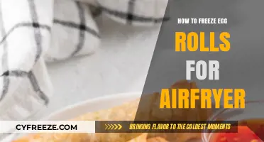 Crispy Convenience: The Ultimate Guide to Freezing Egg Rolls for Air Frying