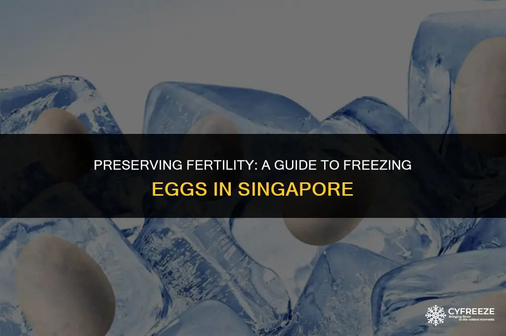 how to freeze eggs for fertility in singapore