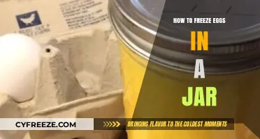 Egg-cellent Preservation: A Simple Guide to Freezing Eggs in Jars