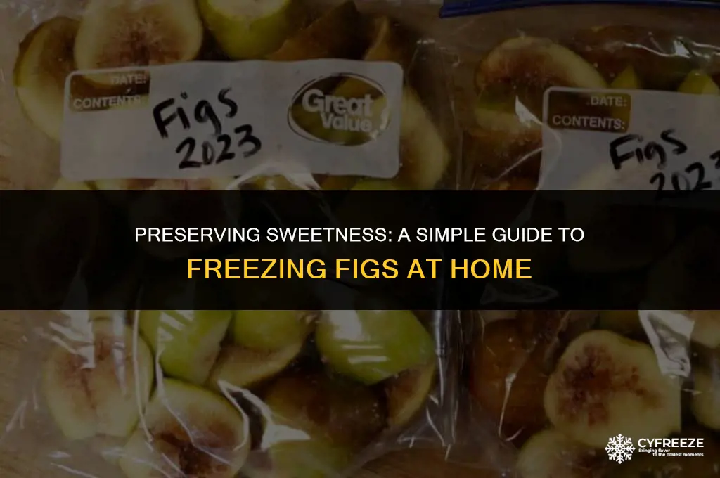 how to freeze figs in the fridge