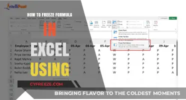 Master Excel: Freeze Formula with Absolute Cell References Easily