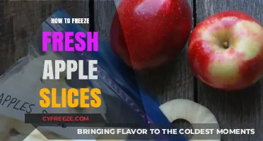 Preserve the Crisp: A Guide to Freezing Fresh Apple Slices