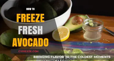 Preserve the Creaminess: A Guide to Freezing Fresh Avocado