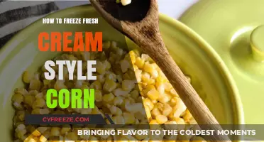 Preserving Summer's Bounty: A Guide to Freezing Fresh Cream-Style Corn