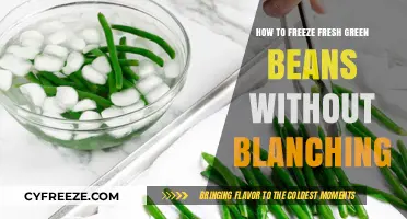 Preserve the Crunch: Freezing Fresh Green Beans Without Blanching