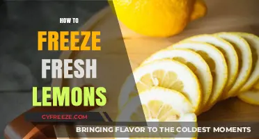 Preserve the Zest: A Simple Guide to Freezing Fresh Lemons